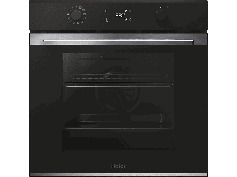 Haier ID Series 2 H6 ID2P5B3YTX, Multifunción, Pirolítico y por agua, 78 l, Wi-Fi, Negro