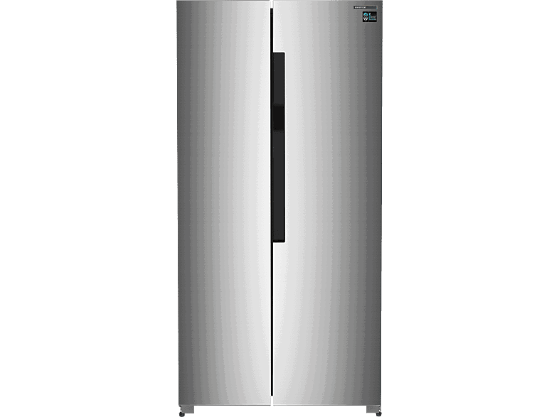Infiniton SBS-456A78XEL, No Frost, 177.5 cm Altura, 410 l, Inverter, 40 dB(A), Fresh Zone, Bi-Zona Indoor, Inox