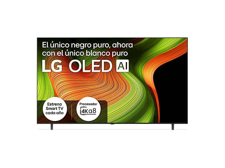 LG OLED77B56LA, OLED 4K, Procesador Inteligente α8 AI Processor 4K Gen2, Smart TV, DVB-T2 (H.265), Umber Brown