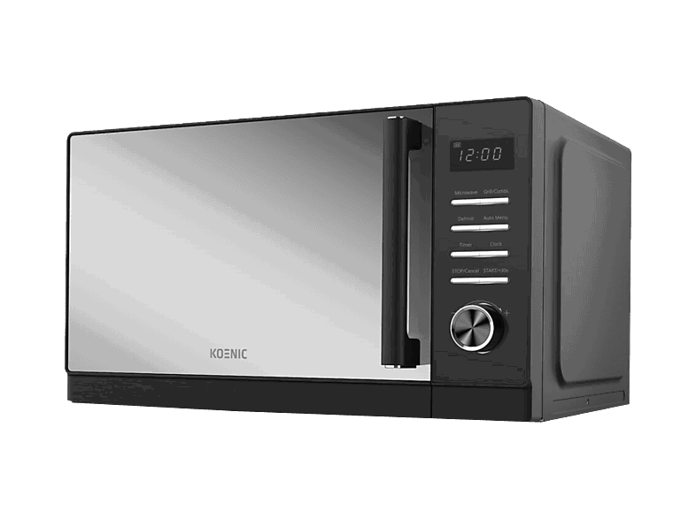 KOENIC KMWG 2322 DB, 900 W, 5 potencias, 8 programas automáticos, 23 l, Negro