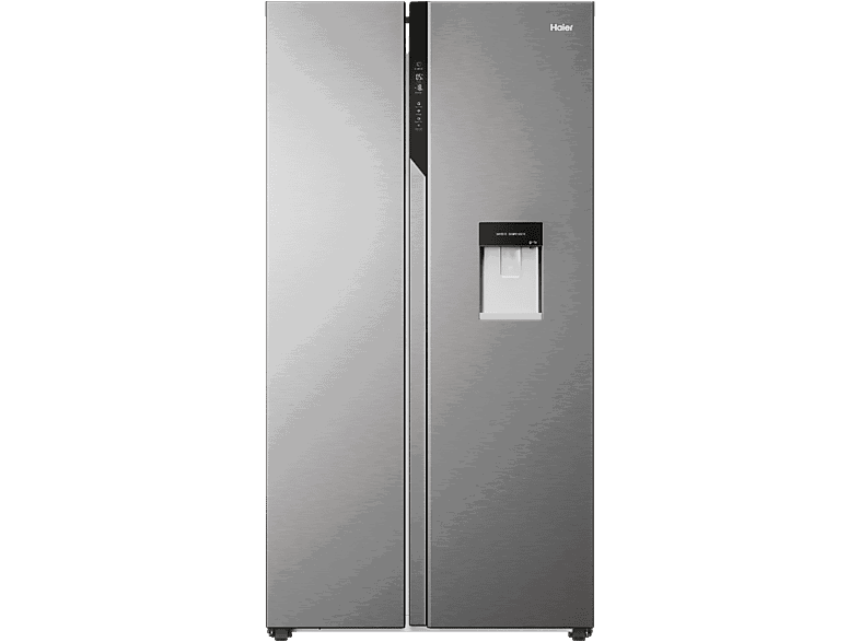 Haier SBS 90 Series 5 HSR5918DWMP, No Frost, 177 cm, 521 l, Motor Inverter, Dispensador de Agua, Inox