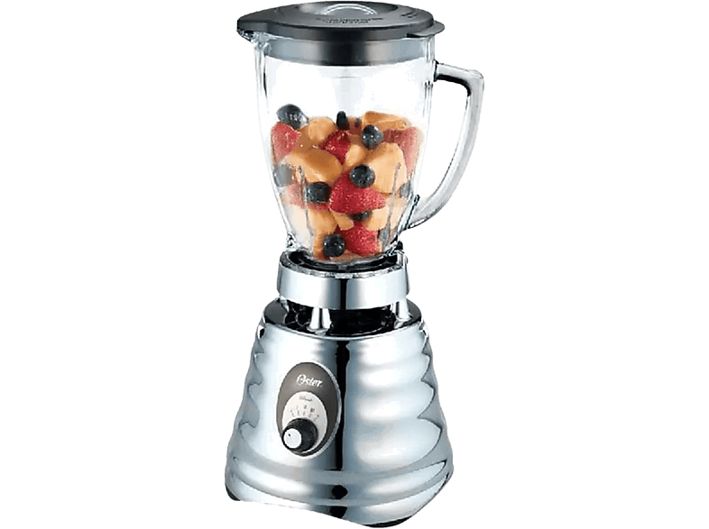 Oster Clásica OBL245X, 600W, 3 Velocidades, Jarra vidrio, Acero