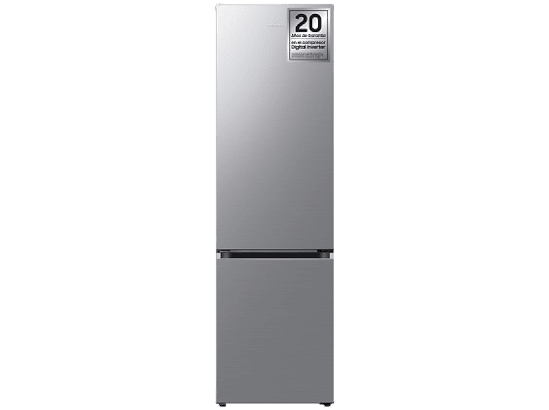 Samsung Smart RB38C607AS9/EF, No Frost, 203 cm, 387l, Twin Cooling, WiFi, Inox