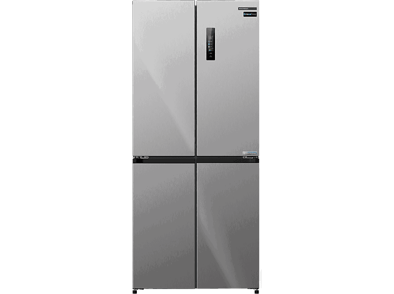 Infiniton AMCB-415CD82XET, No Frost, Altura 182.5 cm, 415 l, Inverter, LED, Inox
