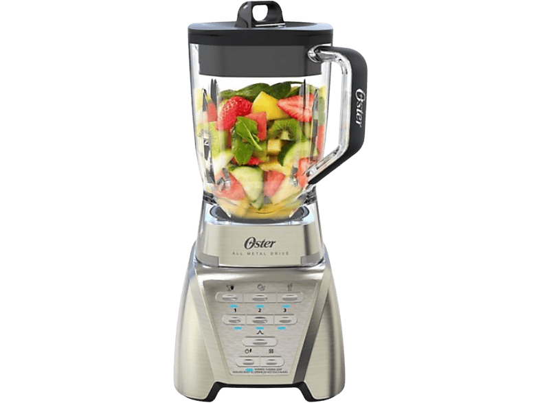 Oster Pro BLSTMB-CT0-050, 1100 W, 16600 rpm, 3 Velocidades, 2 l, Plata