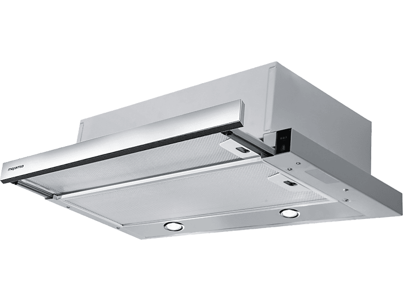 Mepamsa Superline 60 V2, 2 Niveles de Ventilación, 380m³/h, cm Ancho, Acero inoxidable