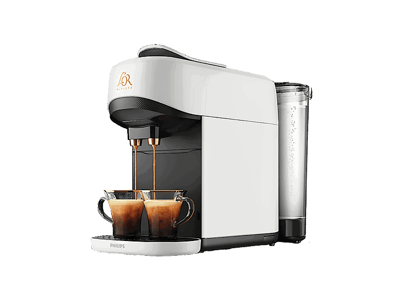 Philips LM9512/00 L'OR BARISTA ABSOLU, Presión Máx. 19.0 bar, Capacidad depósito 1.2 l, 1450 W, Blanco