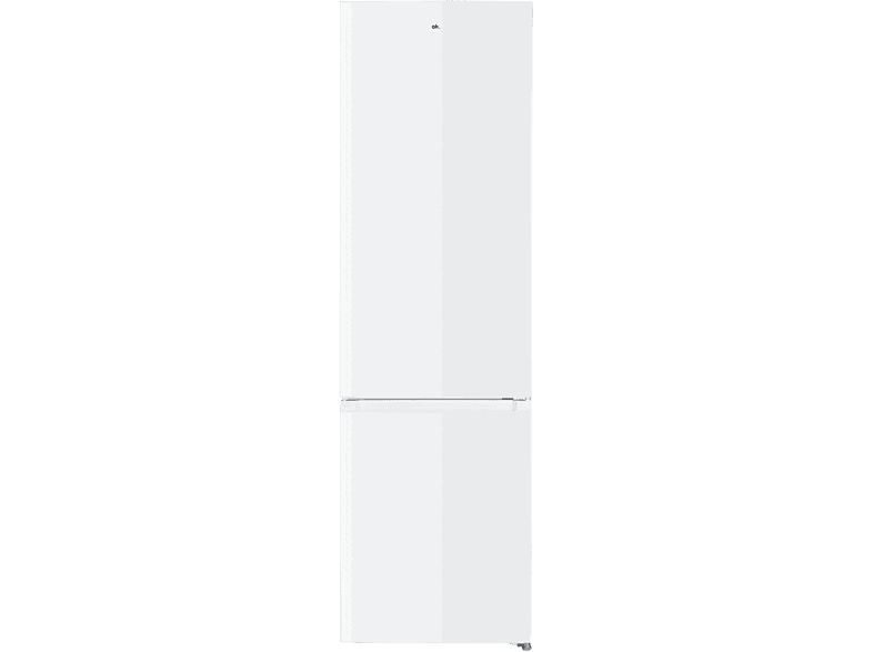 ok. OFK 631 E NF W, No frost, 199.6 cm, 326 l, Alarma puerta abierta, Blanco