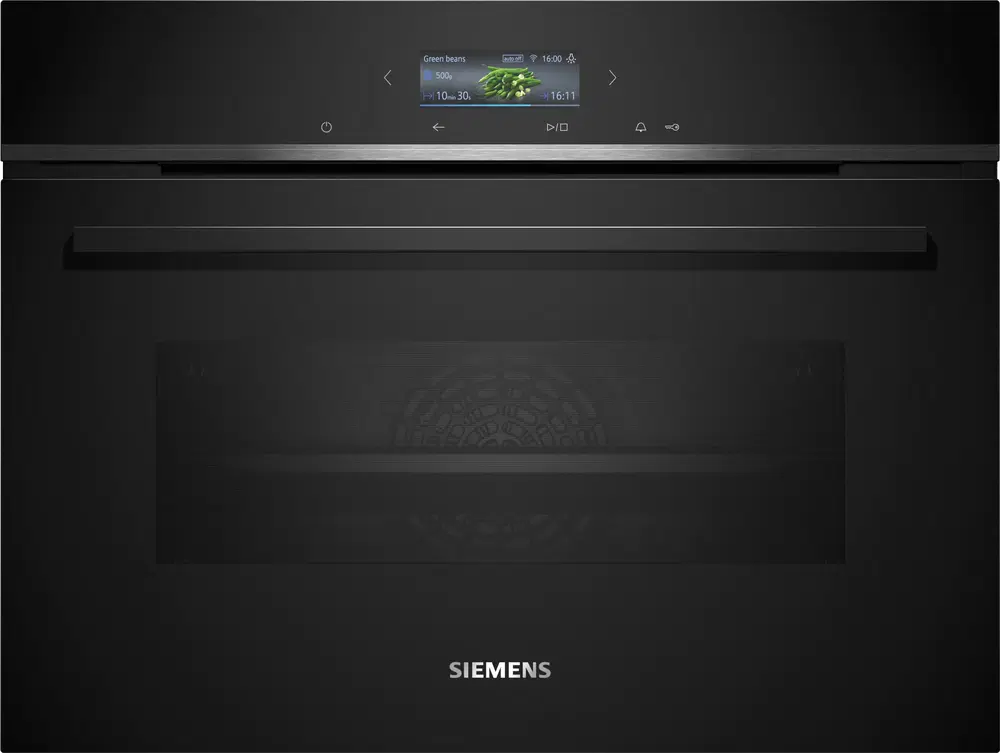 Siemens CB734G1B1, Multifunción, Hidrolítico, 47 l, autolimpieza oxyLitic, App Home Connect, 60 cm, Negro