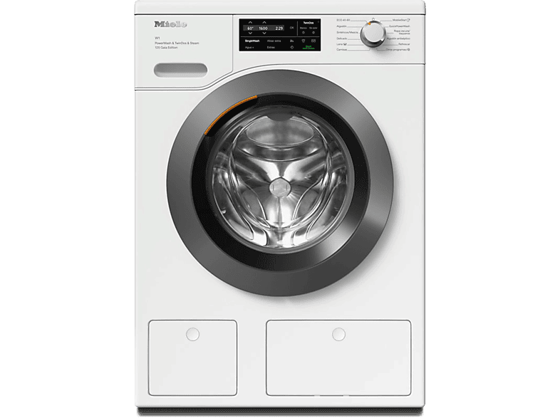 Miele WCI880 WCS 125 Gala Edition, 9 kg, 1600 rpm, 25 programas, WiFi, Blanco