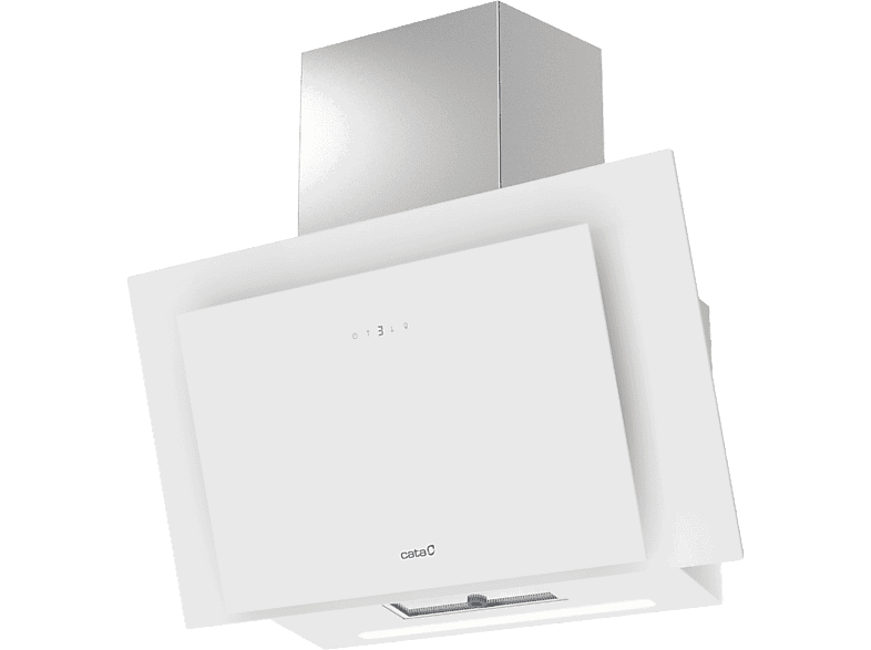 Cata THALASSA PRO 800GWH, 6 Niveles de Extracción, 842 m³/h, 80 cm Ancho, Tira LED, Temporizador, Blanco