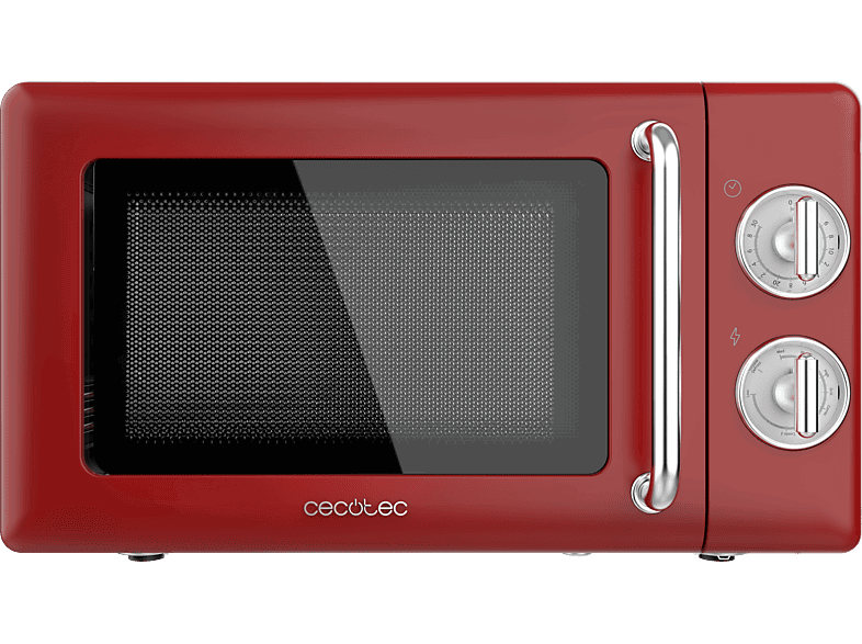 Cecotec ProClean 3110 Retro, 700 W, 6 niveles, Luz interior, 20 l, Rojo