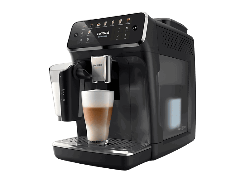 Philips 5500 Series EP5541 15 bar, 1500 W, Deposito 1.8 l, leche 0.26 2 tazas, Negro