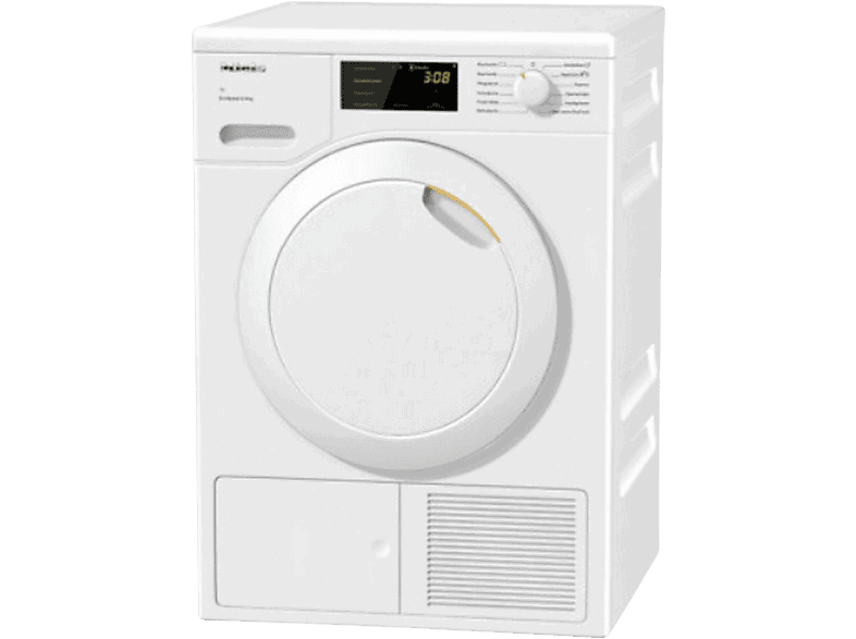 Miele TCC560WP EcoSpeed, 8 kg, 11 programas, Display LED, Blanco