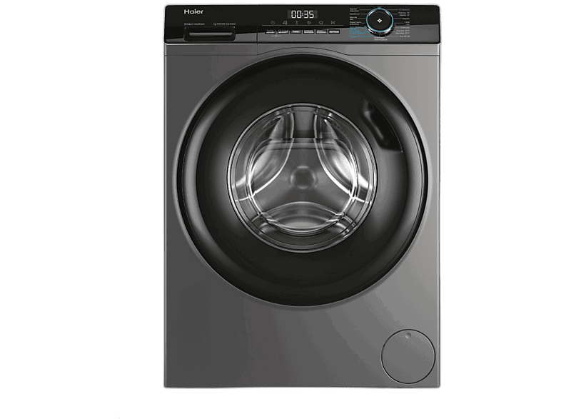 Haier I-Pro Series 3 HW90-B14939S8-IB, 9kg, 1400rpm, Direct Motion, Vapor, Antibacterias, Antracita
