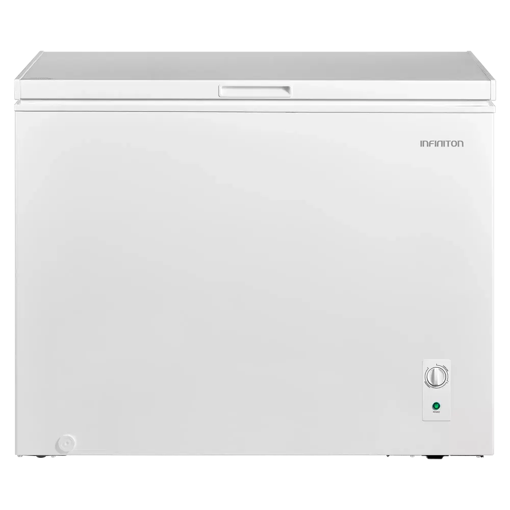 Infiniton CH-25H85BEH, 249 l, 85 cm Alto, Compresor Silent design, Tecnología Dual System, Blanco