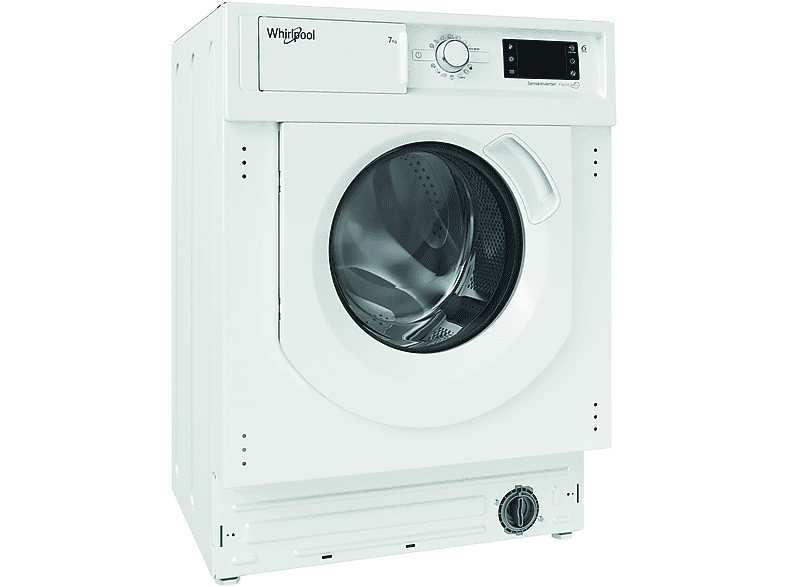 Whirlpool BI WMWG 71483E EU N, 7 kg, 1400 rpm, Tecnología 6th Sense, Sin panelar