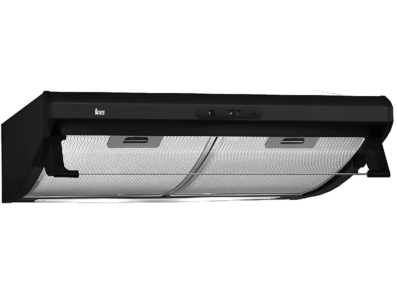 Teka C 6310, 3 Velocidades, 235 m3/h, Lámparas halógenas, 60 cm, Negro