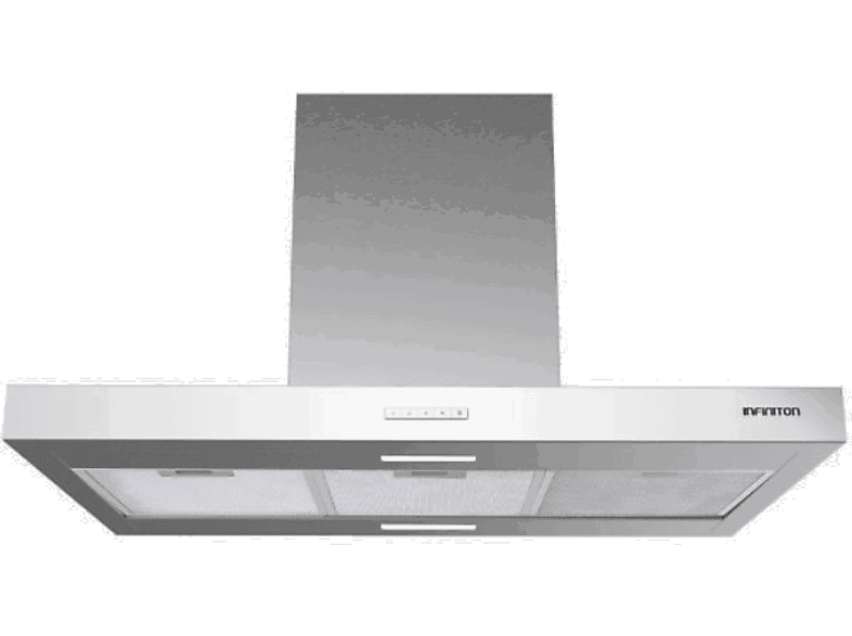 Infiniton CMPT-ISH99X, 3 Velocidades, 800 m³/h, Luces LED, 60 cm, Inox