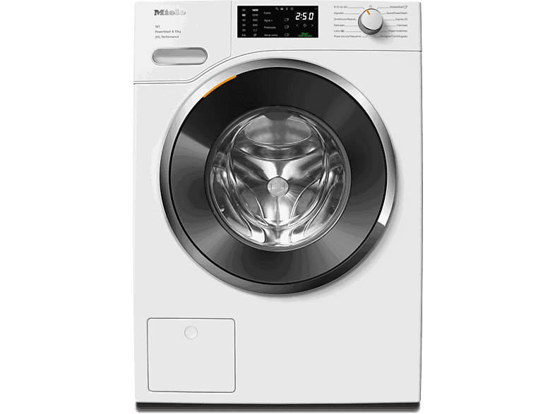Miele WWK360 WCS, 10 kg, 1400 rpm, 11 programas, QuickPowerWash, Alisar extra, Blanco loto