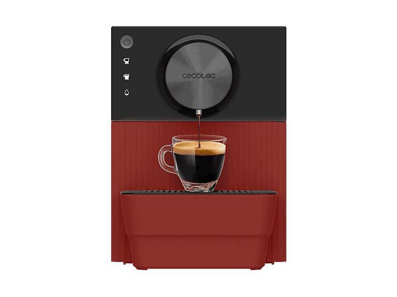 Cecotec Cremmaet Cube Red, 19 bar, 1350 W, 1.1l, Rojo