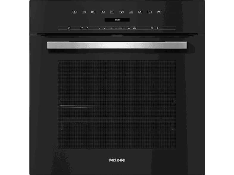 Miele H 7165 BP, Multifunción, Pirolítico, 76 l, DirectSensor S, 59.5 cm, Negro