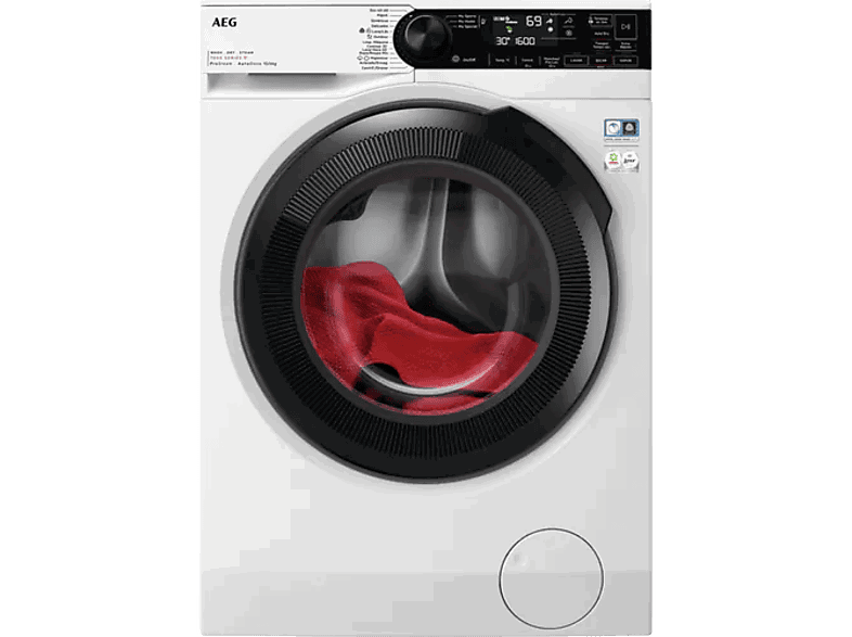 AEG LWR7316O4Q, 10 kg + 6 kg, 1600 rpm, Auto Dose, Conectividad, Blanco