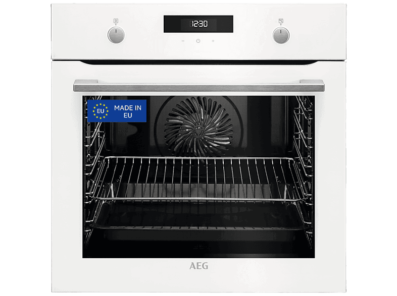 AEG BEK435120W, Multifunción, Limpieza por agua, 71 l, Función Grill, 60 cm, Blanco
