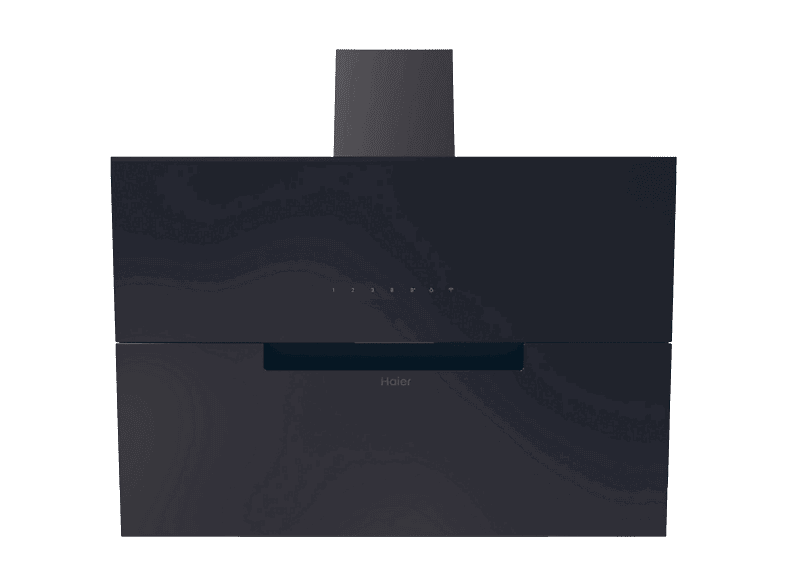 Haier HADG9CBS4BWIFI, 5, Extracción máxima 937 m³/h, 5 Velocidades, 90 cm, Wi-Fi, Negro