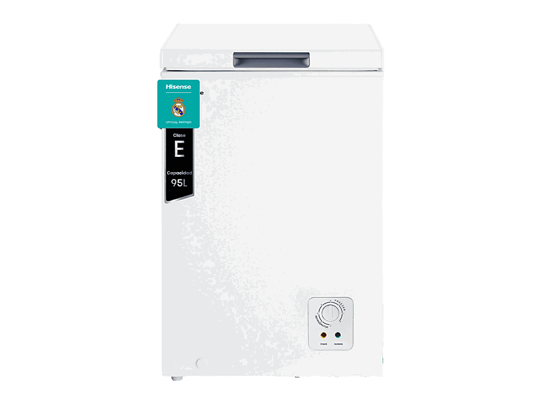 Hisense FT125D4AWE, 95 l, 85.4 cm, Cesta interior, Blanco