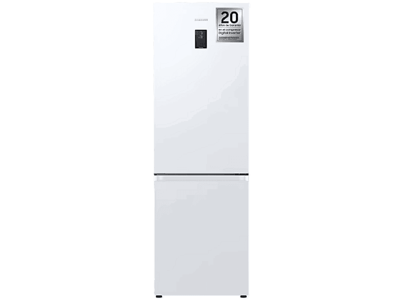 Samsung RB34C672EWW/EF, All Around Cooling, 185.3 cm, 344 l, Blanco