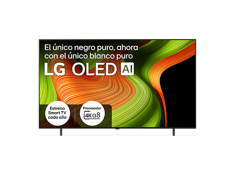 LG OLED65B56LA, 4K, Procesador Inteligente α8 AI Processor 4K Gen2, Smart TV, DVB-T2 (H.265), Umber Brown