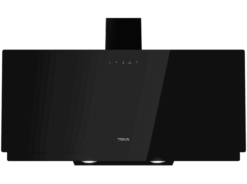Teka DVN 97050 TTC BK, Decorativa, 3 Velocidades, 640 m³/h, Cristal Negro
