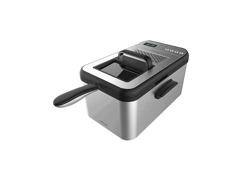 Cecotec Cleanfry Luxury 3000, 2400W , 3.2 l, Plata