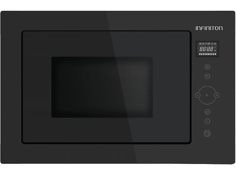Infinition IMW-GBK25, 900W, 25 l, Encastrable, Negro