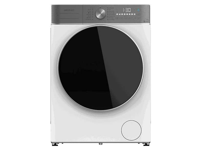 Cecotec Bolero DressCode 10800 Inverter A, 10 kg, 1400 rpm, Motor Plus, Detector de carga, White