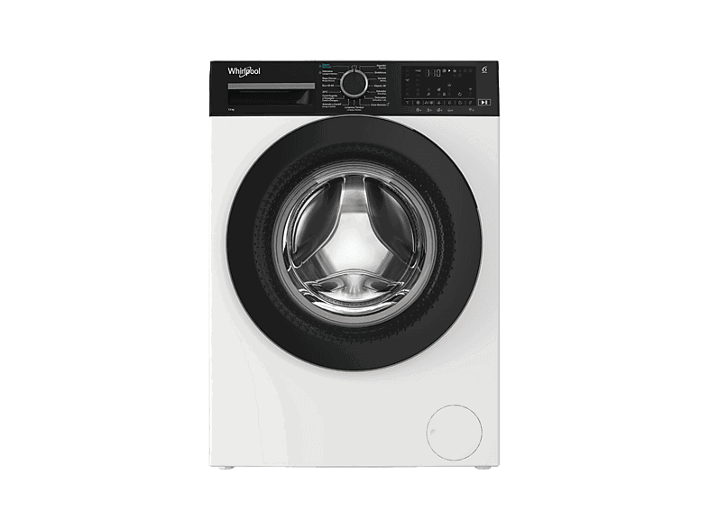 Whirlpool WAM 27WB SPT, 12 kg, 1400 rpm, 15 Programas, Inverter, Tecnología 6th Sense, Rapid 28', Blanco