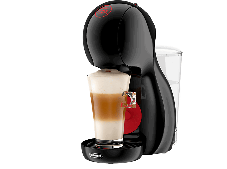 De'Longhi Nescafé Dolce Gusto Piccolo XS EDG210.B, 1500W, 15 bar, 0.8 l, Bebidas calientes y frías, Apagado automático, Negro