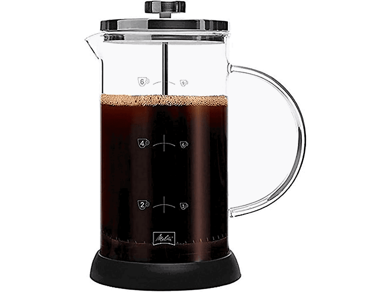 Melitta 6713355, 9 Tazas, Apta para microondas, Transparente