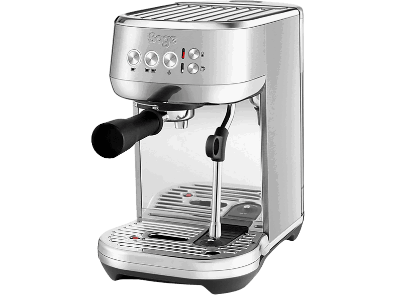 Sage SES500BSS4EEU1 The Bambino Plus, 15 bar, 1600 W, 1.9 l, Hasta 2 tazas, Inox