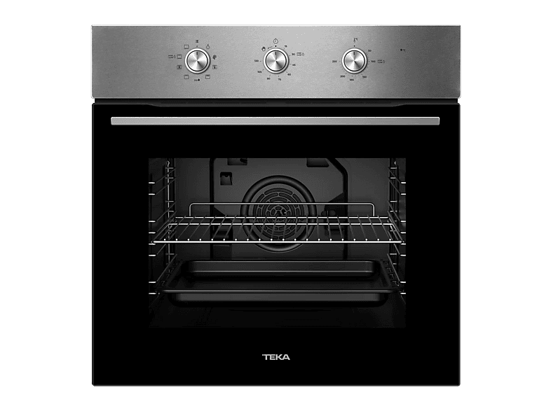 Teka HCB 6170, Multifunción, 70 l, 59.5 cm, 7 funciones cocinado, Capacidad XXL, Acero inoxidable