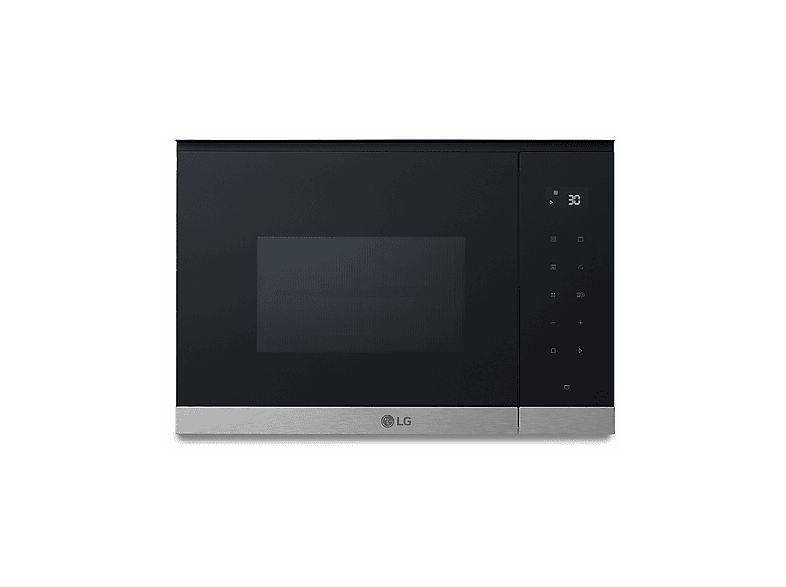 LG MG7Z2593D, 900 W, 8 niveles, 25 l, Cristal negro