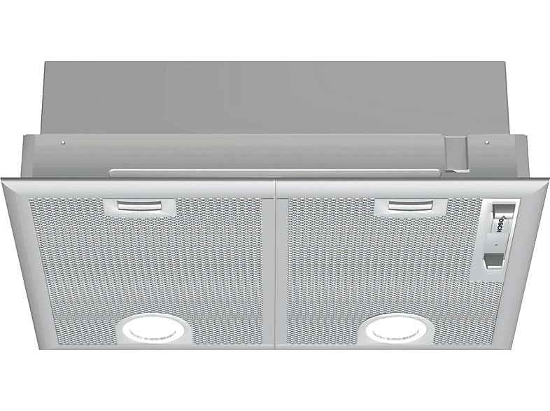 Bosch DHL555BL, De pared, 590 m³/h, 53 cm, 206 W, 3 velocidades, Blanco