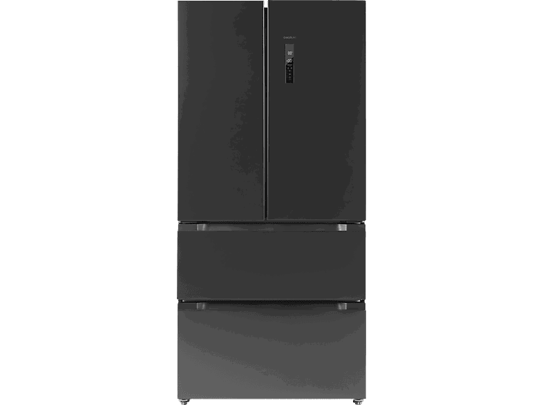 Cecotec Bolero CoolMarket FD 510 Dark E, Total NoFrost, 183 cm, l, Metal Cooling, MultiAirFlow,