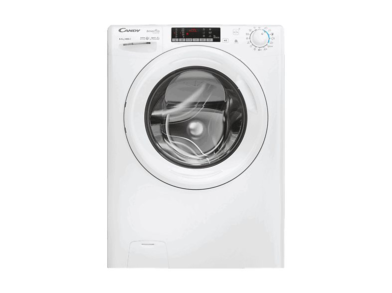 Candy Smart Pro Inverter COW 4854TWM6/1-S, 8 kg/5 kg, 1400 rpm, 16 programas, Wi-Fi, A-10% en Lavado, Blanco