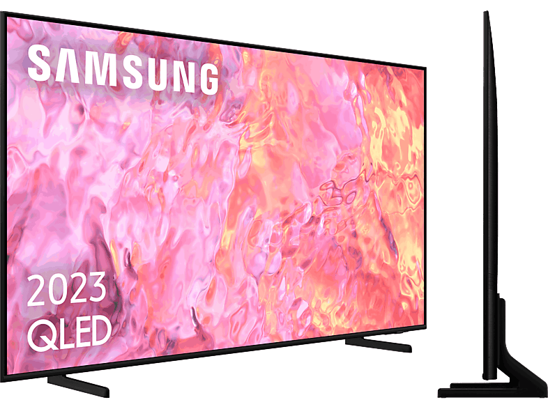 Samsung TQ55Q64CAUXXC, UHD 4K, Quantum Processor Lite Smart TV, DVB-T2 (H.265), Negro
