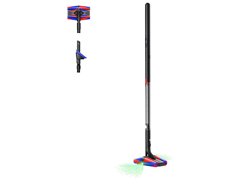DYSON Dyson PencilVac Fluffycones™, Potencia succión 55 AW, Autonomía 30 min, Ligera y Manejable, Negro mate