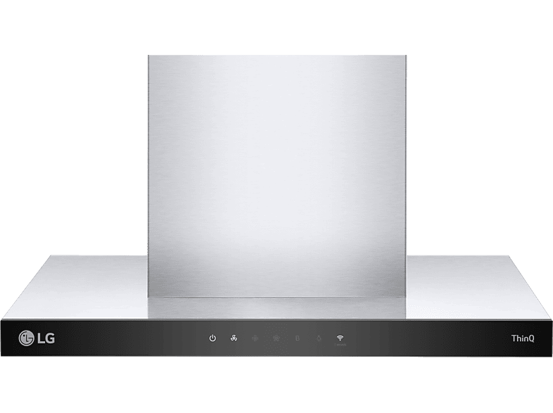 LG HCEZ2426S, 3 velocidades, 800 m³/h, 59.8 cm, ThinQ™, Acero inoxidable