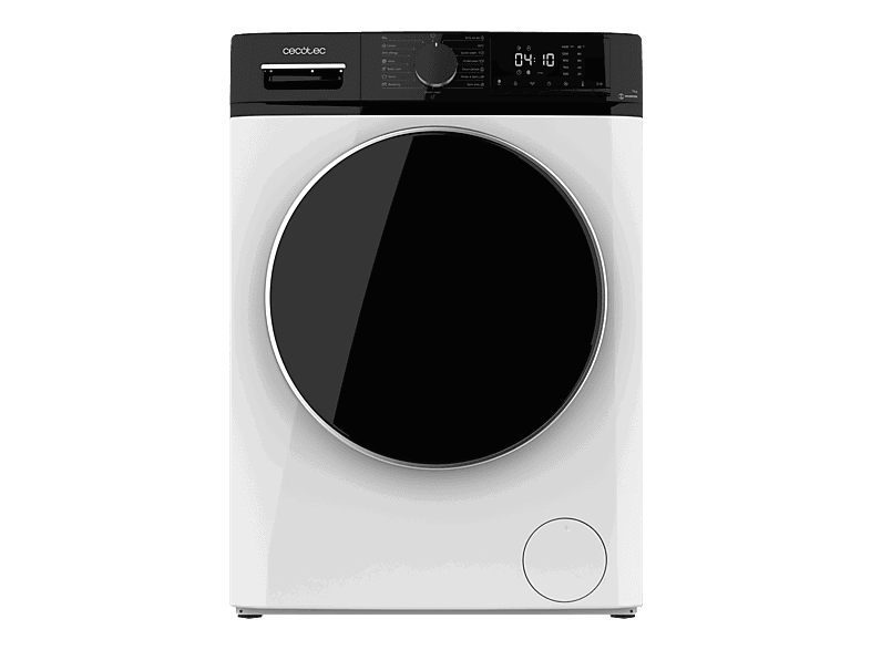 Cecotec Bolero DressCode 7610 Inverter A, Capacidad 7 kg, 1400 rpm, 15 programas, Steam Max, plus, Clase White