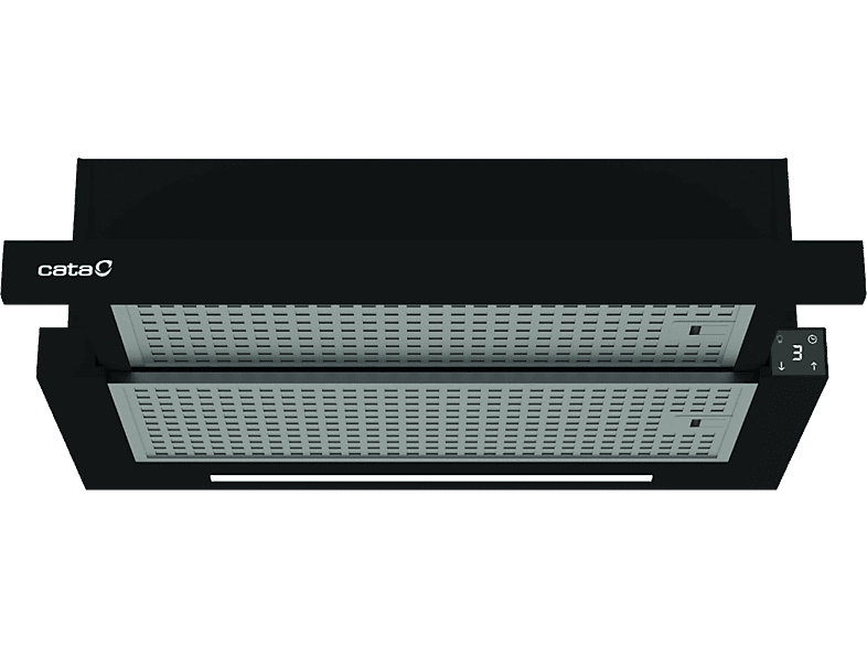 Cata TFH 6430 GBK, Telescópica, 4 Niveles de Potencia, 391.5 m³/h, 59.8 cm, LED, Negro